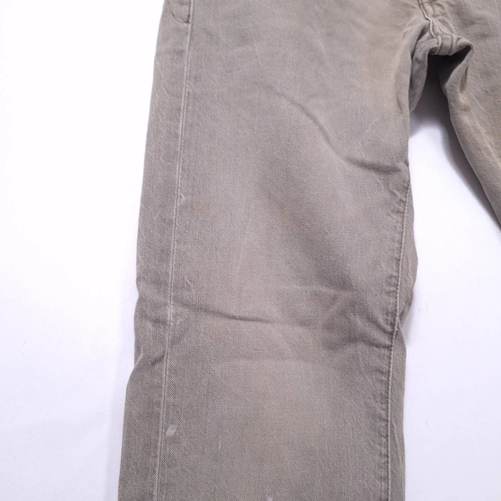 Levi's Mens Matchstick Skinny‎ Denim Jeans 30x30 Pants Tan Brown 5 Pockets